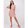 Matylda púderszínű redőzött ruha masnival a derekában (Méret ONE SIZE)