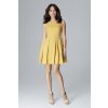 Sárga ujjatlan ruha