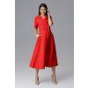 Piros hosszú ruha M632 Red