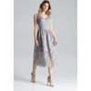 Szürke csipkeruha M639 Grey