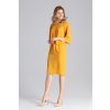 Mustársárga megköthető ruha