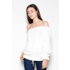 Krémszínű blúz húzózsinórral VT012 Ecru