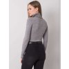 Szürke női vékony kötött garbó