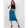 Kék sima midi szoknya Terrassa