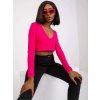 Fukszia wrap crop top Paola