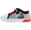 Szürkés-fekete villogó Mariokart tornacipő
