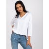 Fehér oversize Sylvie blúz hátul csipkével