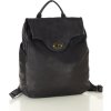 MARCO MAZZINI Női fekete bőr elegáns hátizsák (Méret ONE SIZE)