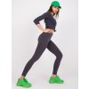 Sötétszürke basic leggings