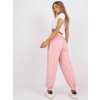 Világos rózsaszín női melegítő nadrágok BASIC