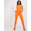 Narancssárga velúr melegítőruha szett