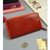 Narancssárga pénztárca pikkely mintával N052