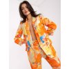 Narancssárga mintás zakó