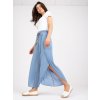 Kék bő hasított nadrág