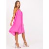 Rózsaszín női bő nyári ruha (Méret S)