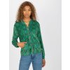 Zöld mintás bomber dzseki