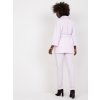 Világos lila blézer és nadrág szett