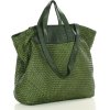 MARCO MAZZINI Zöld kötött shopper bag (Méret ONE SIZE)