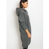 Szürke hosszú női pulóver