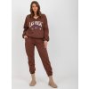 Barna kényelmes tréningruha Las Vegas