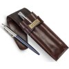 Férfi bőr tolltartó SOLIER SA12 MAROON