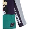 Mickey egér sportos pulóver - szürke-kék-zöld