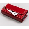 Rovicky Classic piros bőr pénztárca V124