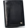 Rovicky Classic fekete bőr pénztárca L096