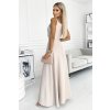 Elegáns bézs maxi ruha DANIELE