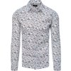Fehér mintás férfi ing