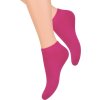 Sötét rózsaszín női bokazokni Art. 052