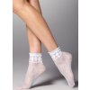 Csipkés nylon zokni Veneziana Monica