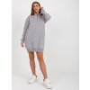 Szürke oversize pulóver ruha