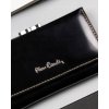 Pierre Cardin fekete bőr női közepes pénztárca U050