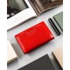 Peterson piros női közepes bőr pénztárca Y139