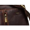 Peterson Brown bőr válltáska