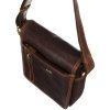 Peterson Brown bőr válltáska