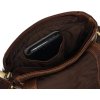 Peterson Brown bőr válltáska