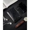 Rovicky fekete férfi bőr pénztárca L169