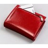 Rovicky Piros kis női bőr, díszes kapoccsal V152