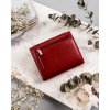 Rovicky Piros kis női bőr, díszes kapoccsal V152