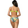 Lime virágos bikini Summer Smile