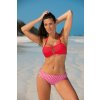 Saba piros mintás alsó bikini