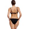 Fekete bikini fekete pántokkal Electra Nero
