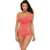 Korall színű push-up monokini Belinda Nectarine