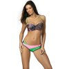 Zöld-rózsaszín bikini Margaret Blu Scuro-Crickiet-Hollywood