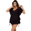 Fekete strandtunika fürdőruhához Kaya Nero