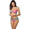 Szürke-rózsaszín bikini Olimpia Silver-Hollywood-Caraibi