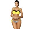 Sárga bikini virágos alsóval Claudia Primula