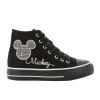 Disney Mickey Mouse fekete lány bokacipő